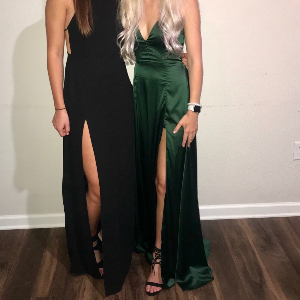 Formal green dress
